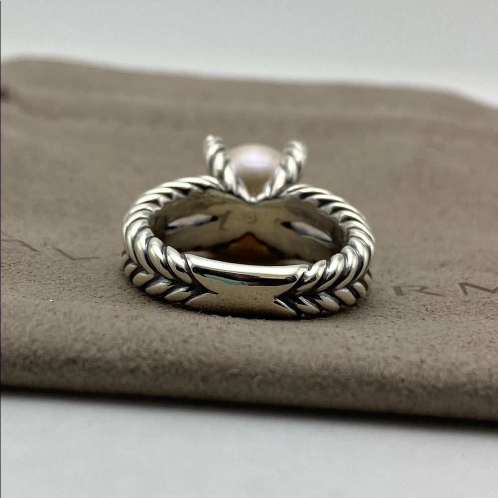DAVID YURMAN Cultured Freshwater Pearl & Diamonds - Picture 6 of 7
